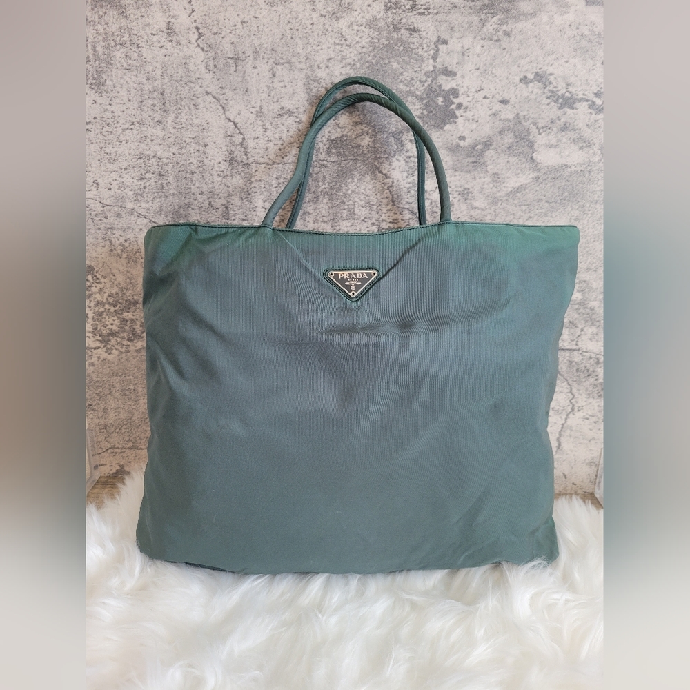 Authentic Prada Tessuto City Tote